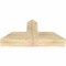 Ekena Millwork Portland Rough Sawn Timber Gable Bracket, Douglas Fir, 36"W x 16"H x 6"D x 6"F, 11/12 Pitch GBW036X16X0606POR00RDF - alternate 5